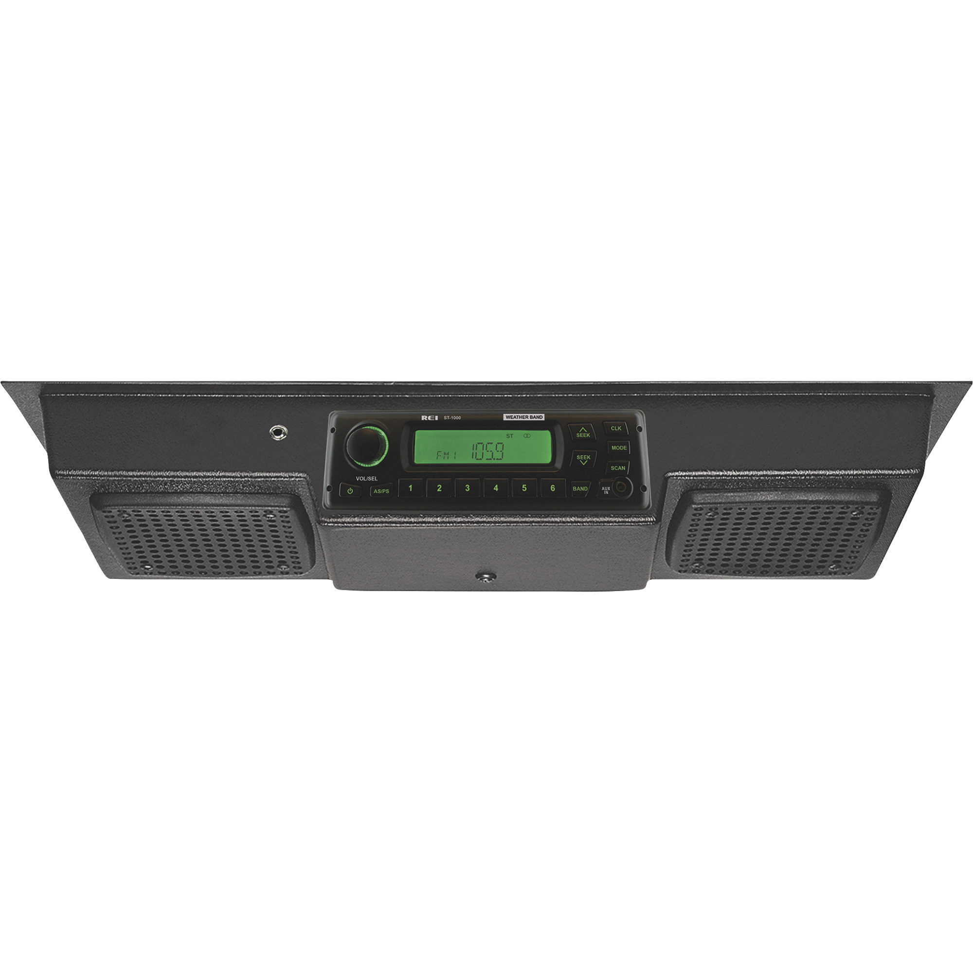 REI Digital Roof-Mount AM/FM/WB/AUX Radio, Two Speakers, Two Power Ports, Model# REC24W